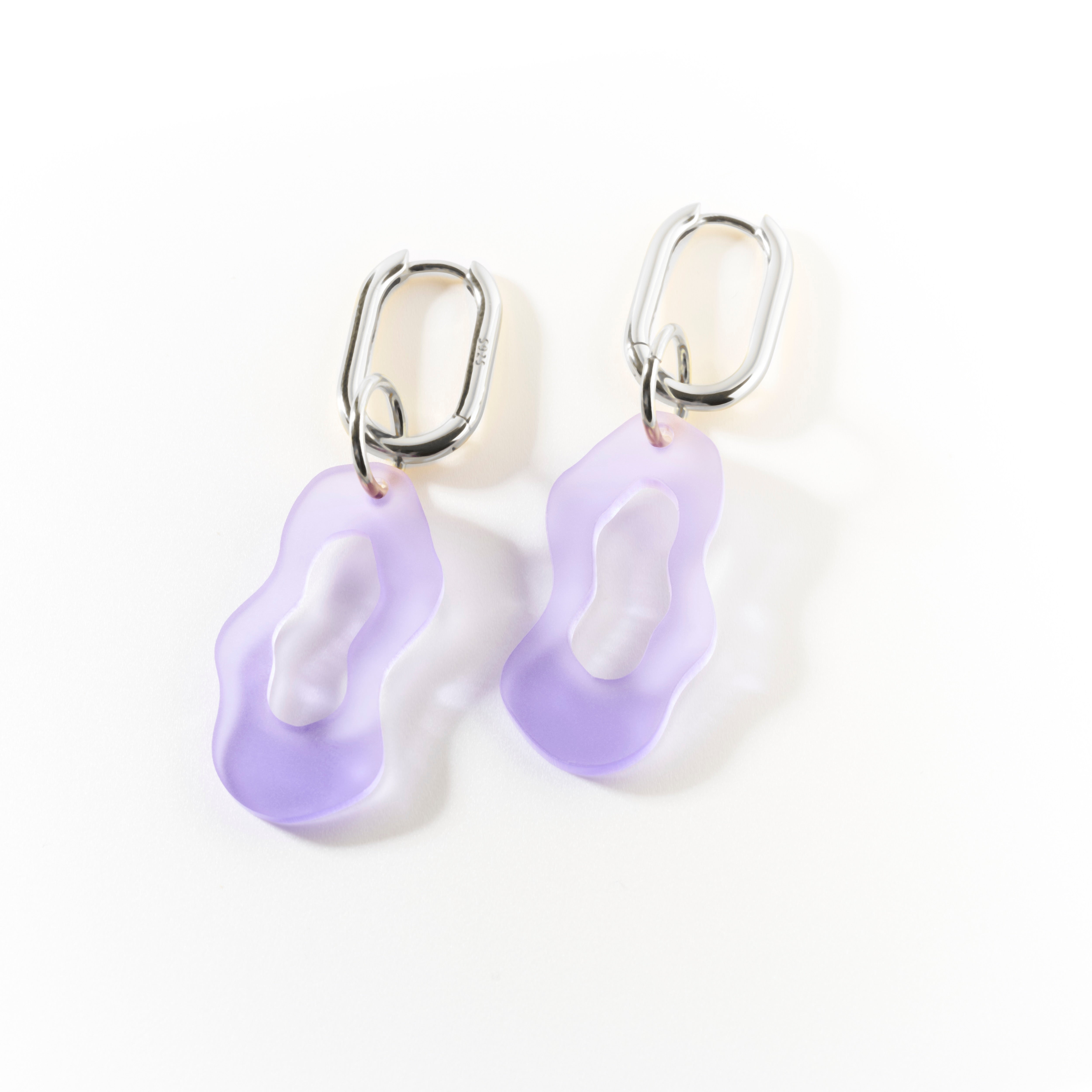Gigi Silver Hoop Earrings