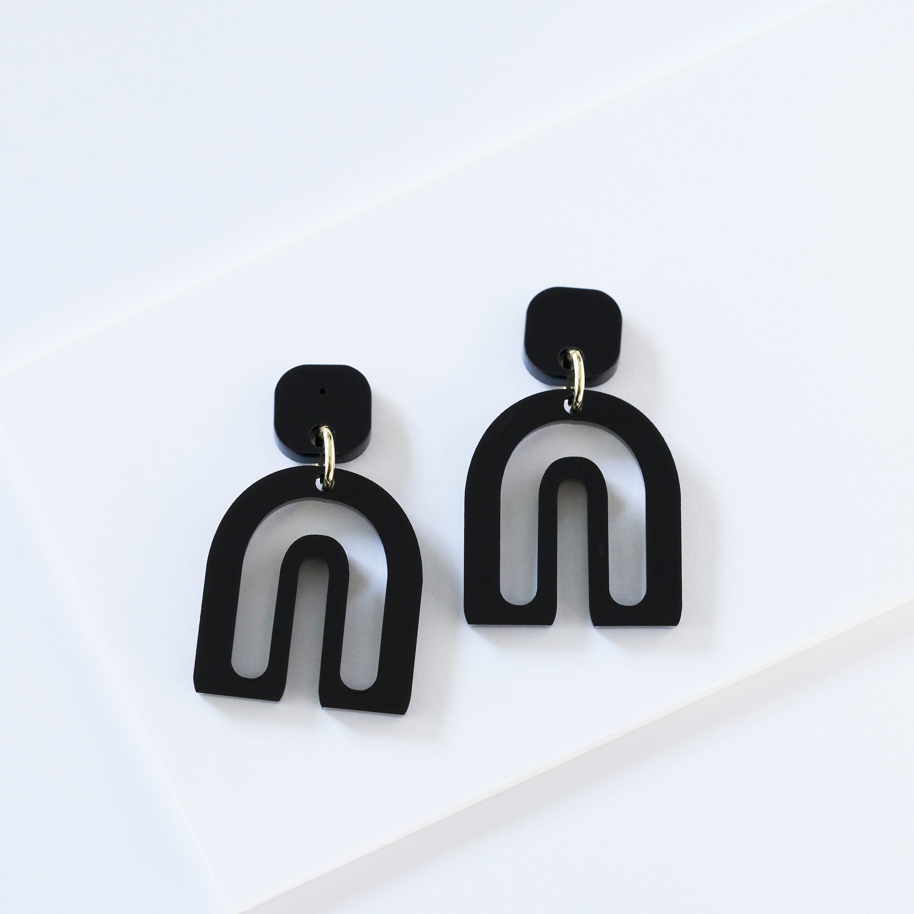 Pika - black--Veronica Antonucci-sustainable earrings